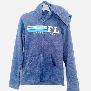 👍🏽Kids Long Sleeves Zipper-down Hoodie Sweater SZ M